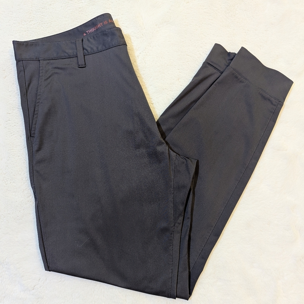 Rhone Commuter Slim Jogger Dress Pant Size 32. 28" Inseam. Grey